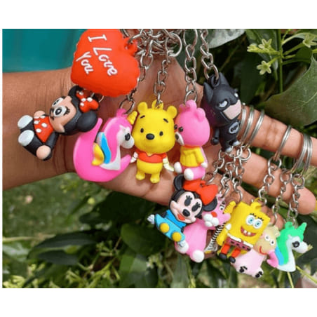 Rubber Keychain PZ