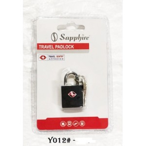 Y-012 Black TSA Lock Sapphire