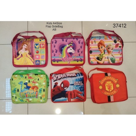 Kids A4Size Flap SideBag AB