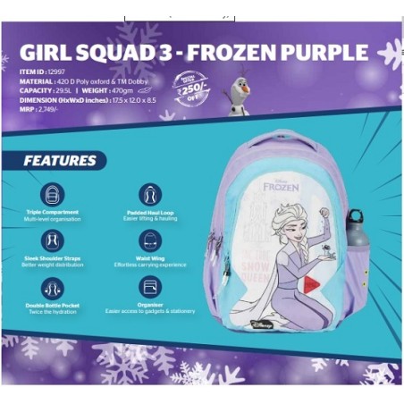 Girl Squad 3 Frozen Purple