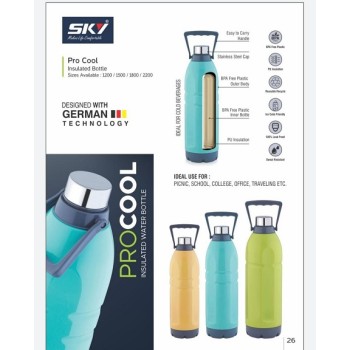 Procool 1500ml Handle Sky