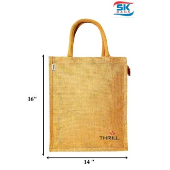 16*14 Jute Kd  Plain Zip SB