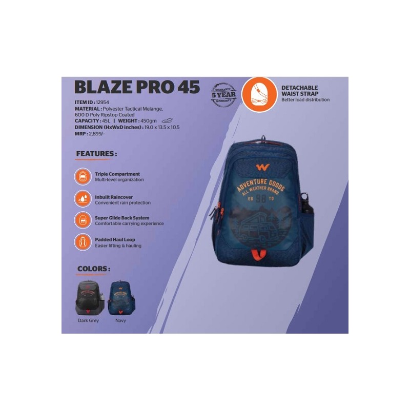 Blaze Pro 45 DarkGrey