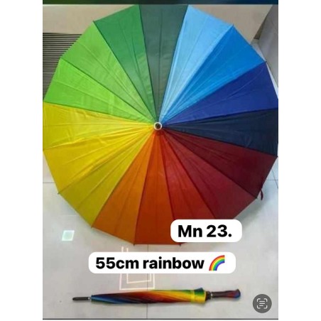 Long 50cm RainBow Hndl Chatri