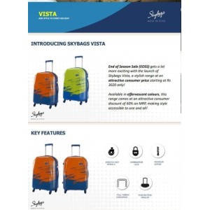 Vista Orange 55 Skybags (60)