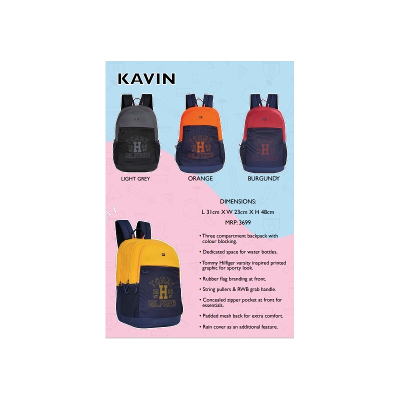 Kavin Yellow TH BackPack