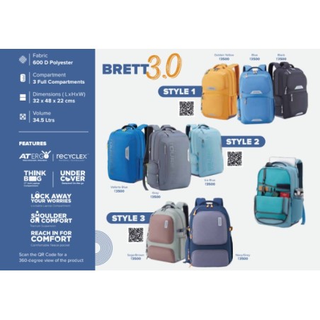 Brett 3.0 NavyGrey 03 LBP At