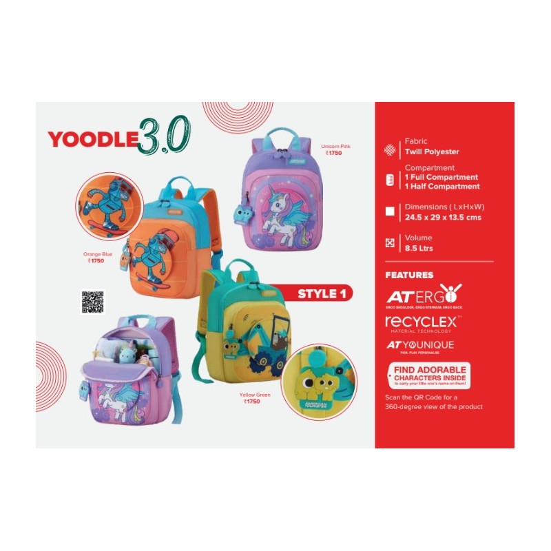 Yoodle 3.0 YellowGreen 01 KG At