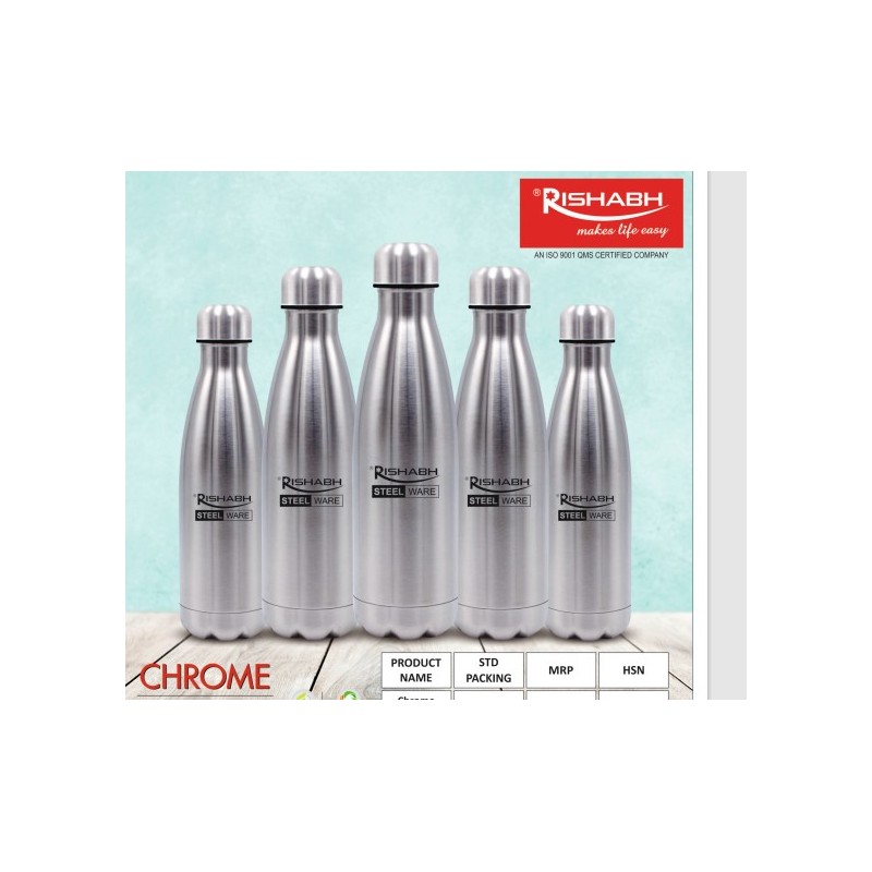 Chrome 500ml SS Rishabh