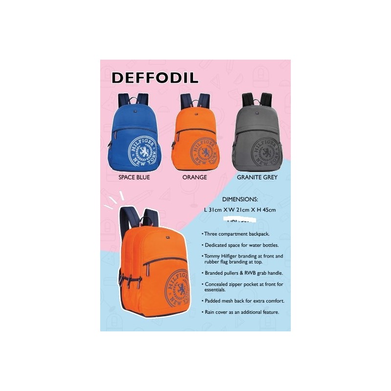 Deffodil S.Blue TH BackPack