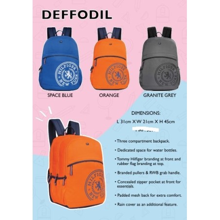 Deffodil S.Blue TH BackPack