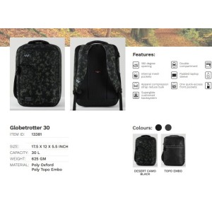 Globetrotter 30 XTopo Embo Black