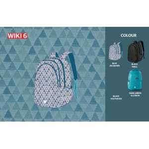 Wiki6 Jacquard Blue