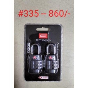 335 TSA Lock 2Pc Cropp