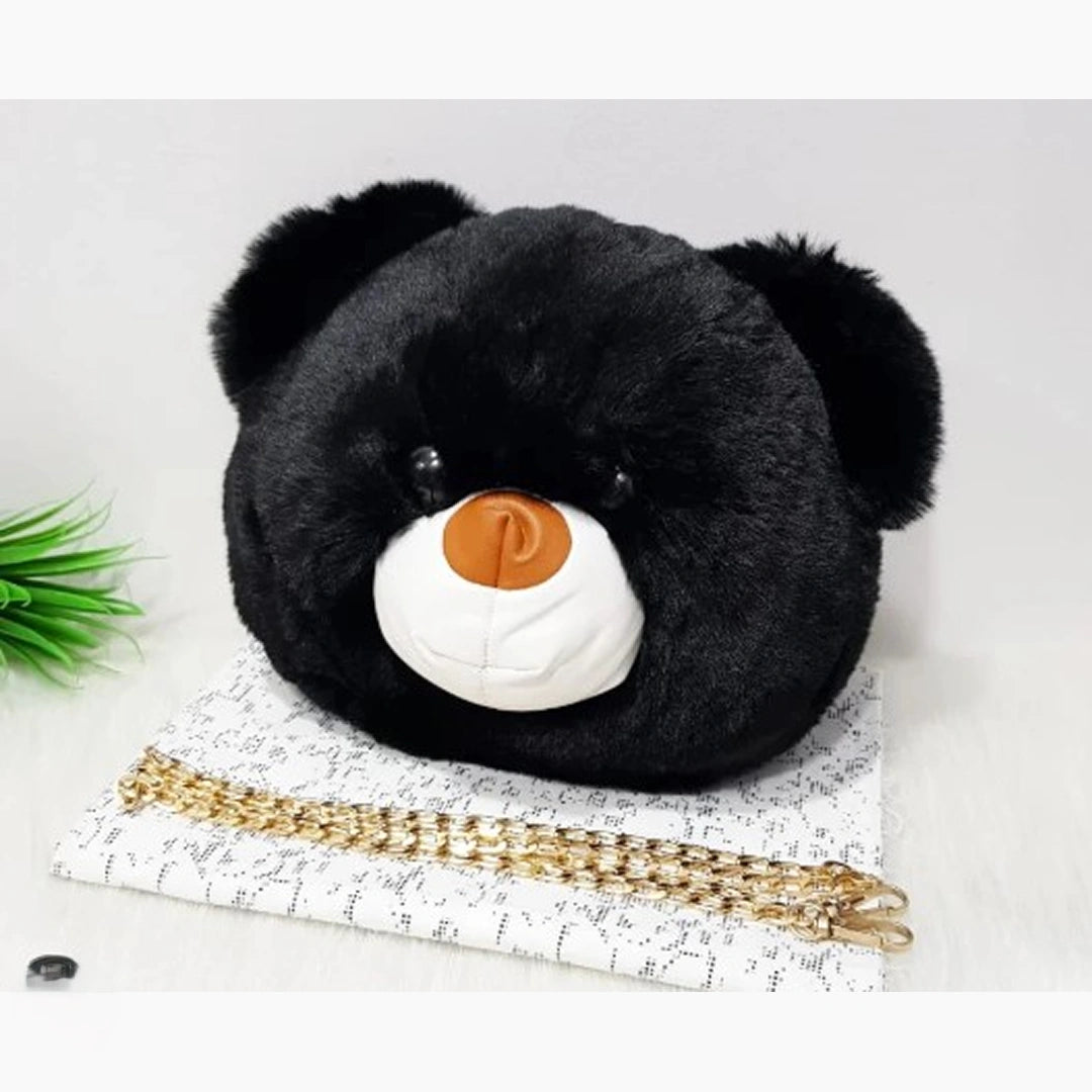 Bear Face Soft Sling -Black