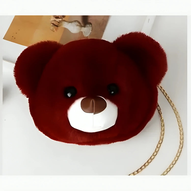 Bear Face Soft Sling -maroon