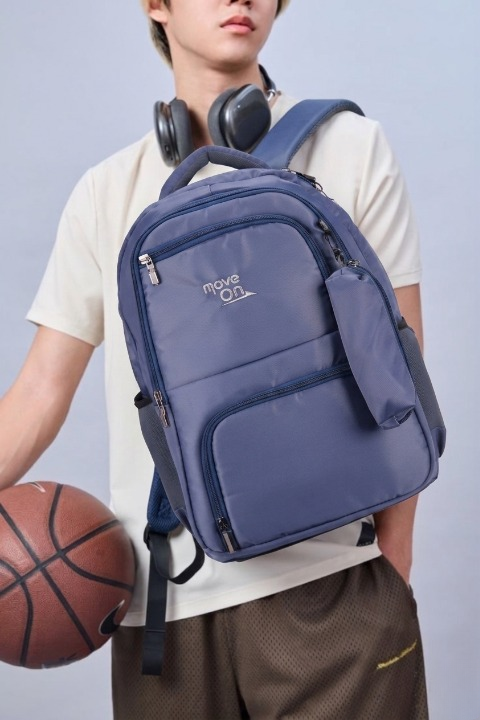 Albany Laptop Backpack for Men & Women – Durable Office, Travel & College Bag -Blue