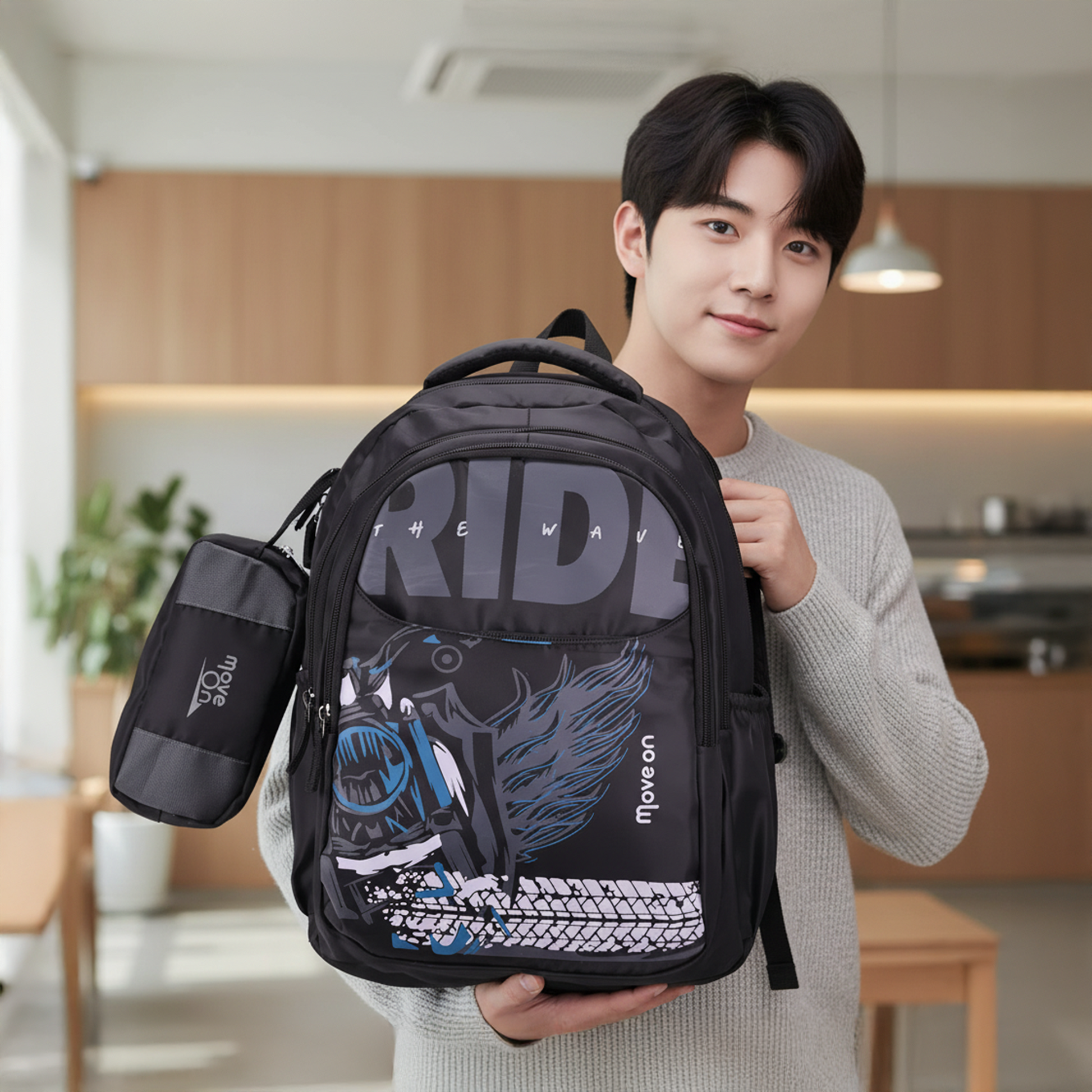 Boy backpack -Black