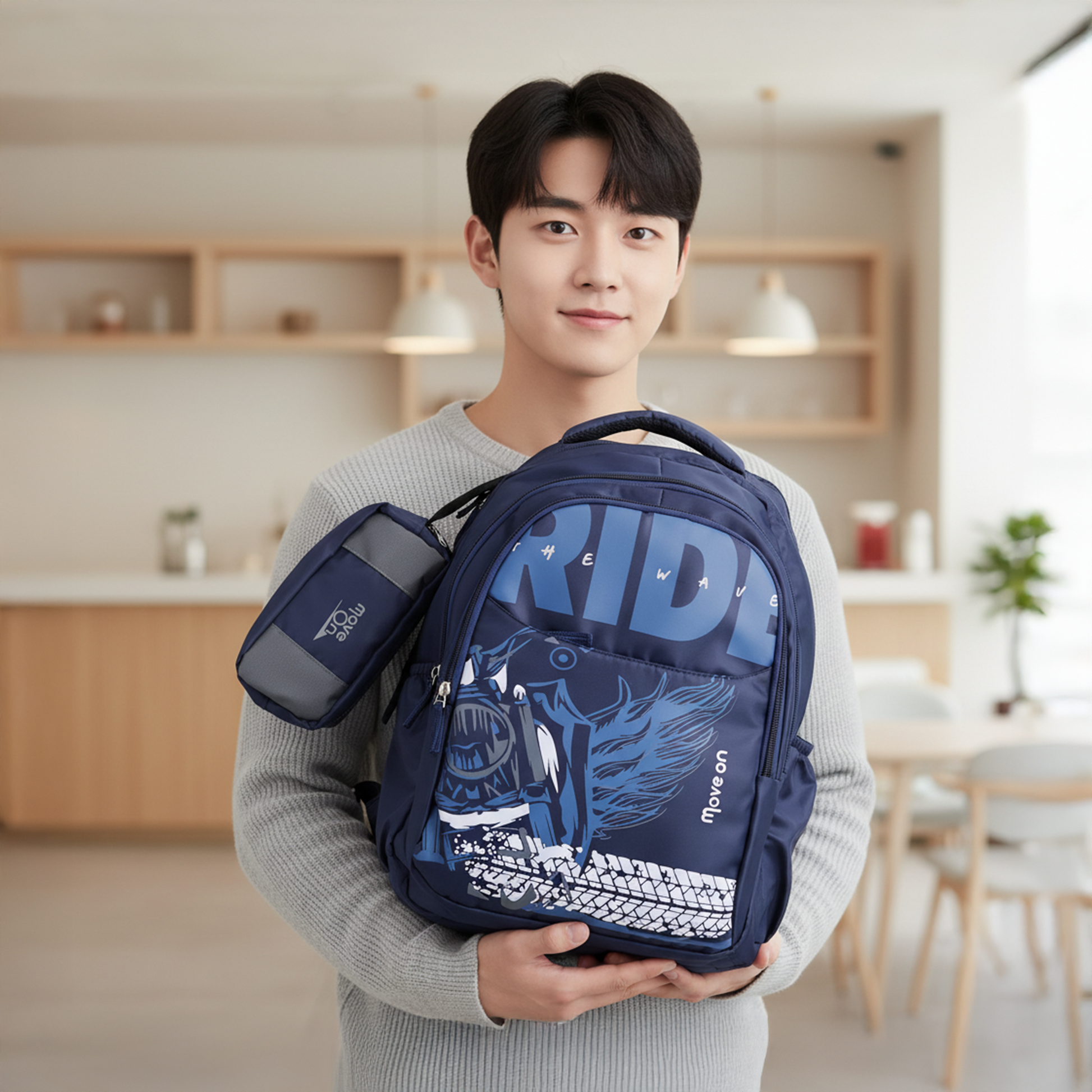 Boy backpack -Navy