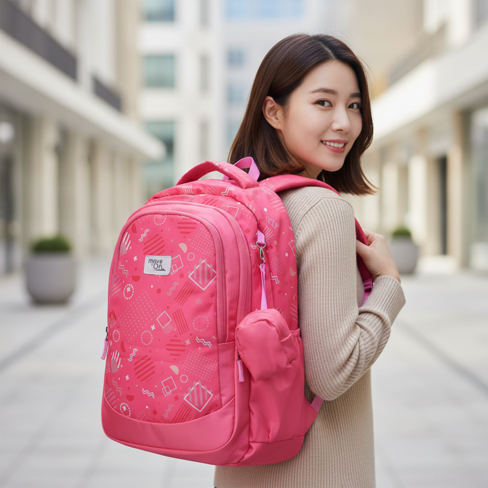 Capee backpack -Pink