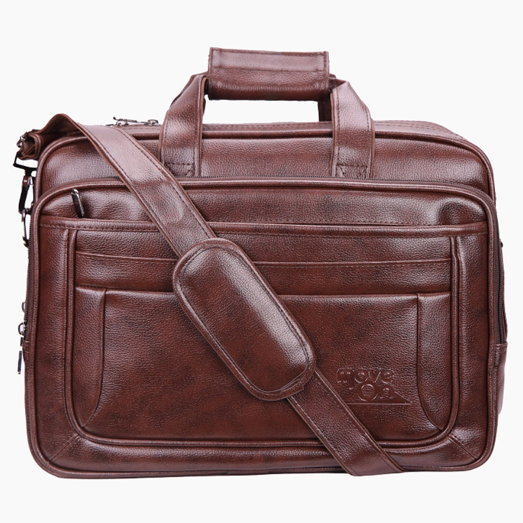 Colosseum Office Bag -Brown
