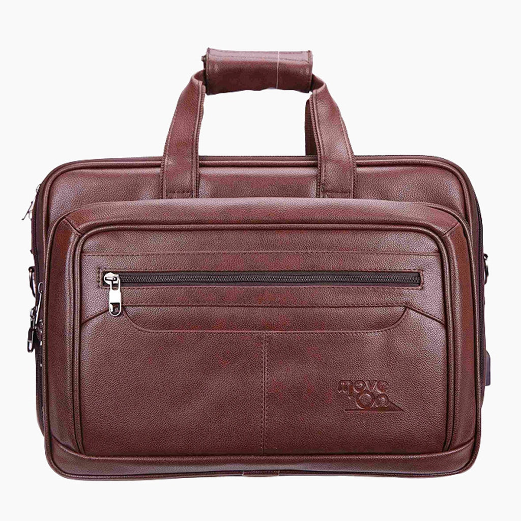 Sagrada Office Bag -Brown