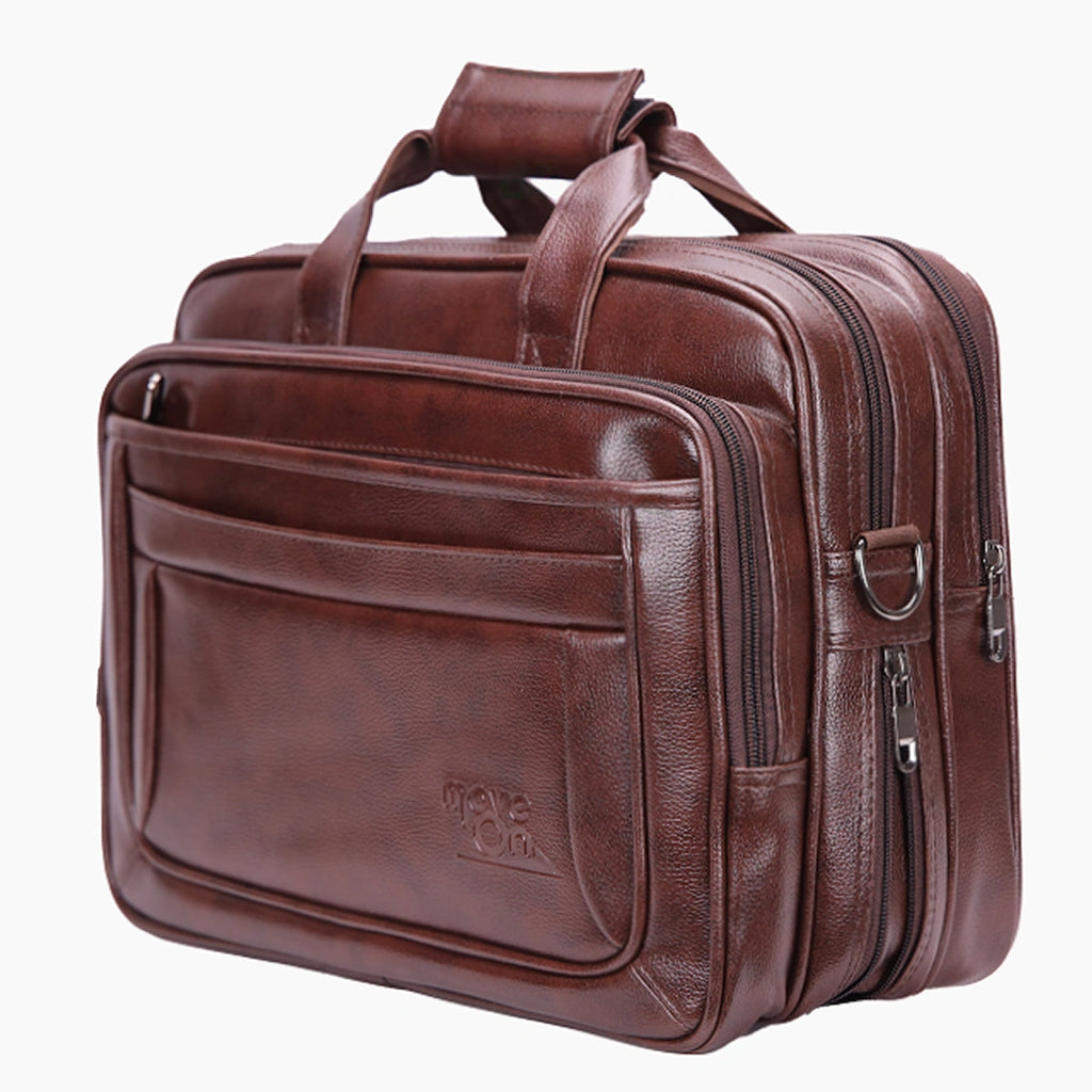 Colosseum Office Bag -Brown
