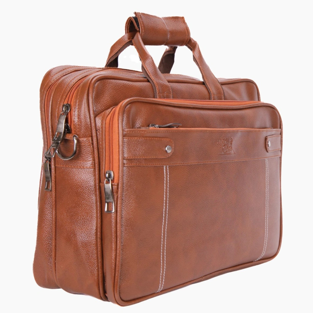 Shard Office Bag -TAN