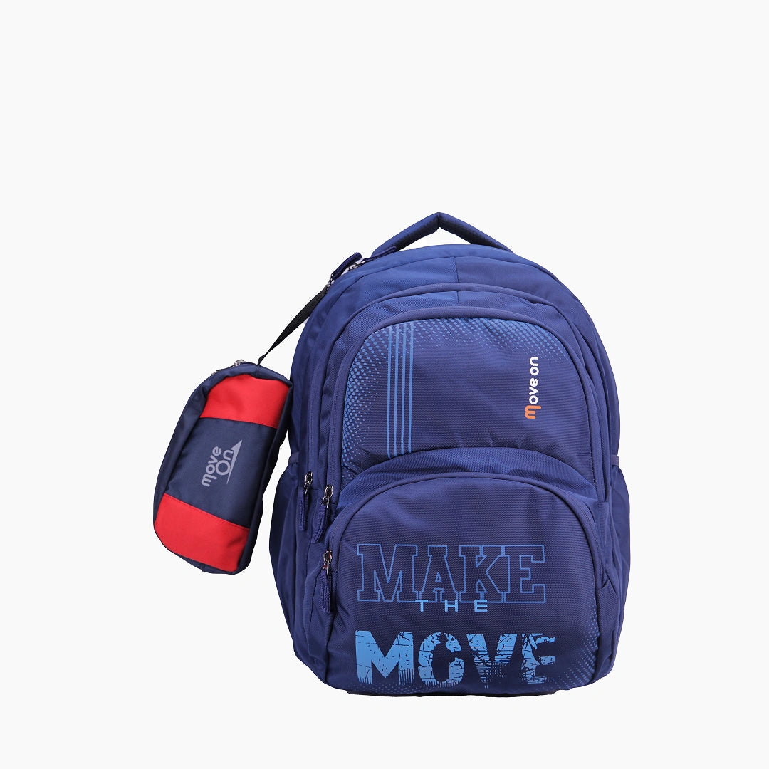 Comando School Bag -Navy