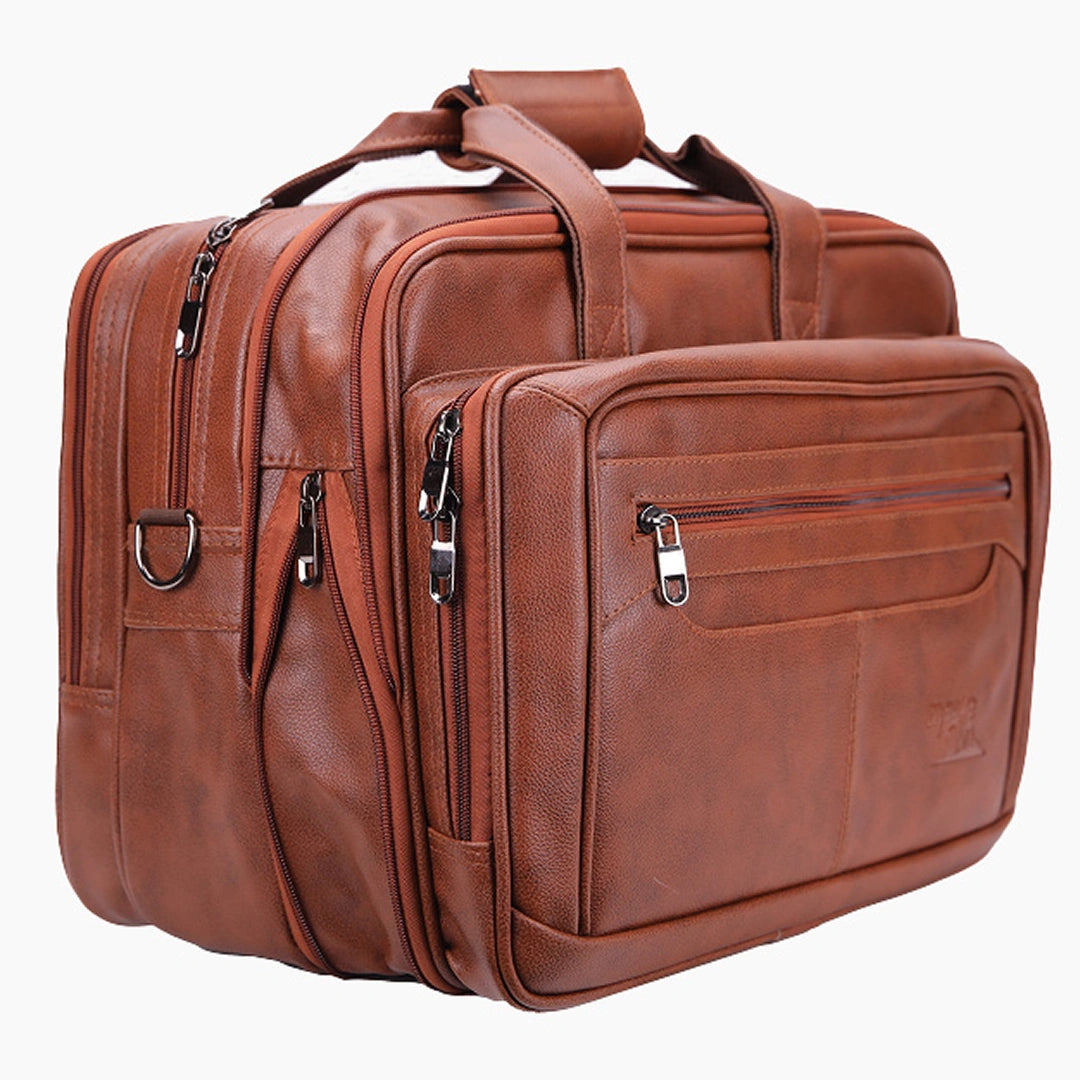 Sagrada Office Bag -TAN