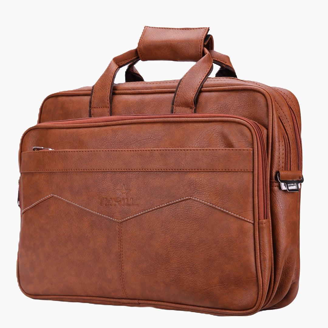 Dresden Office Bag -Tan