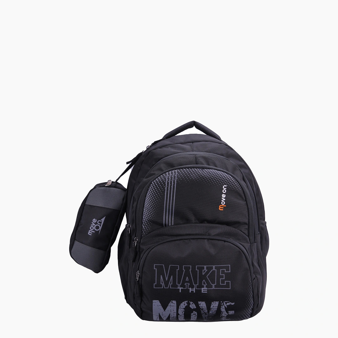 Comando School Bag -Black