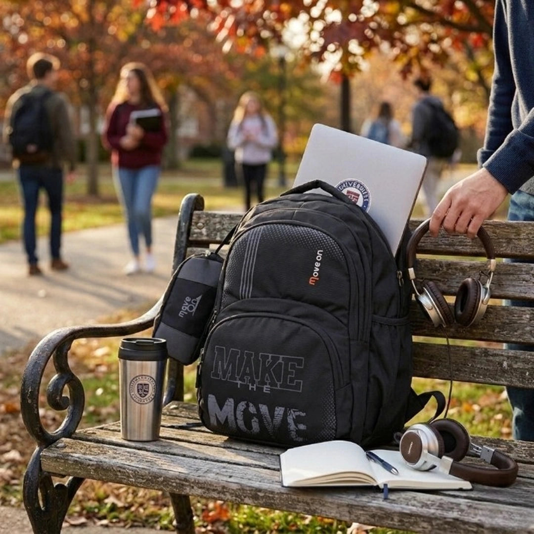 Comando School Bag -Black
