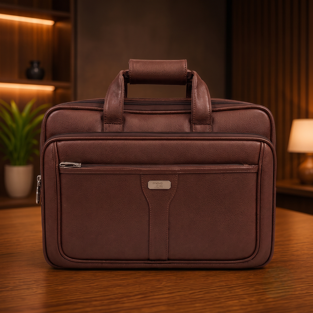 Kremlin Executive Laptop Bag -Brown