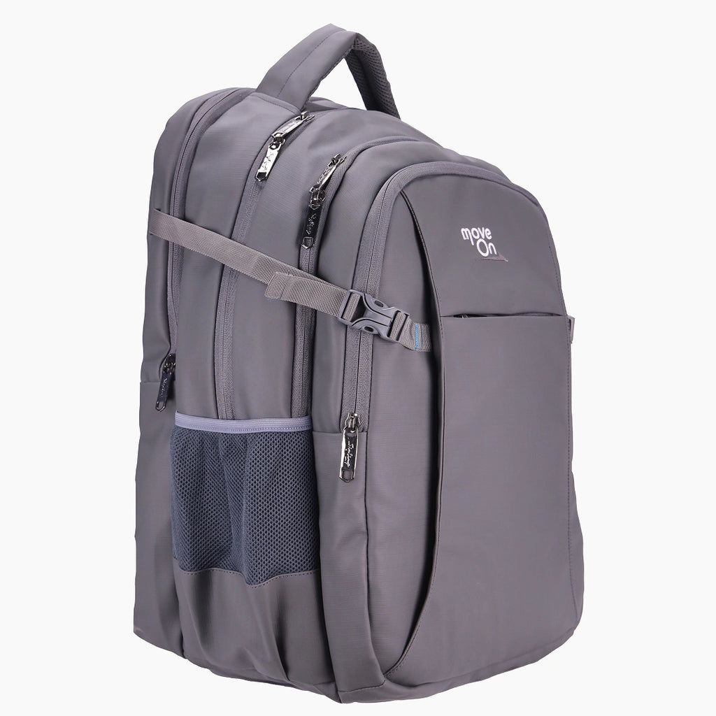Lamar Laptop Backpack Bag – for Work, College & Daily Use -Gray