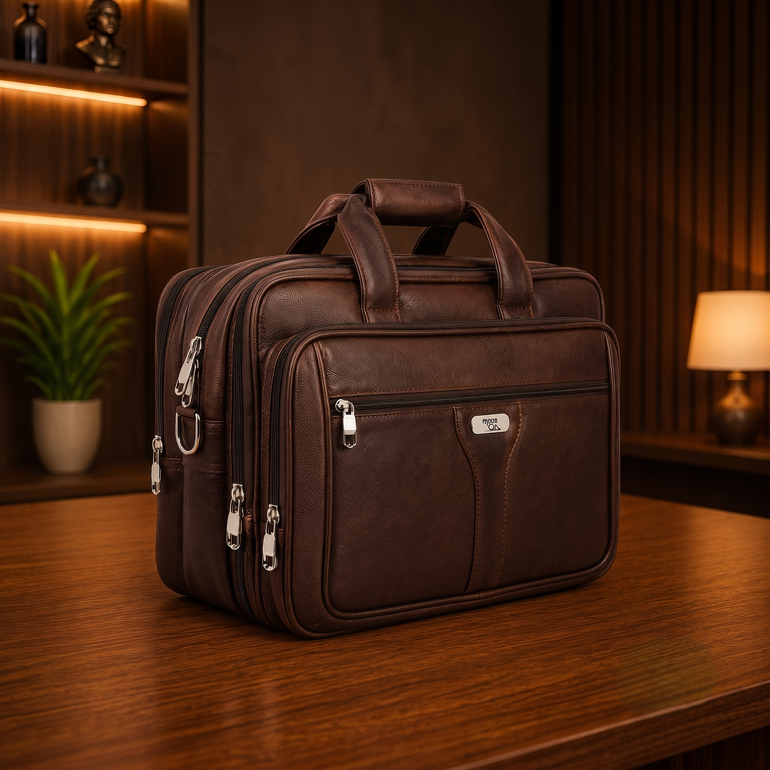 Kremlin Executive Laptop Bag -Brown