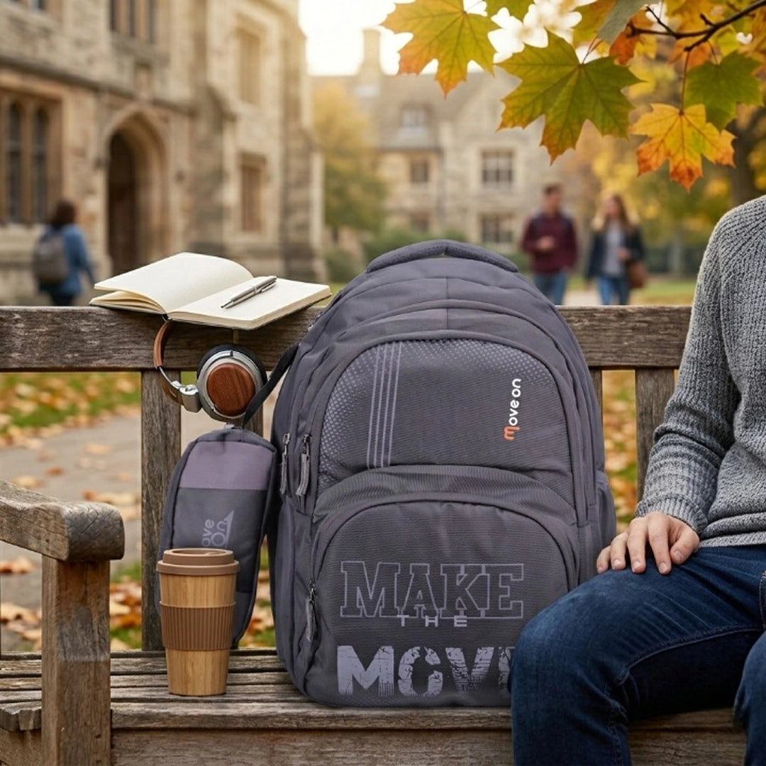 Comando School Bag -Gray