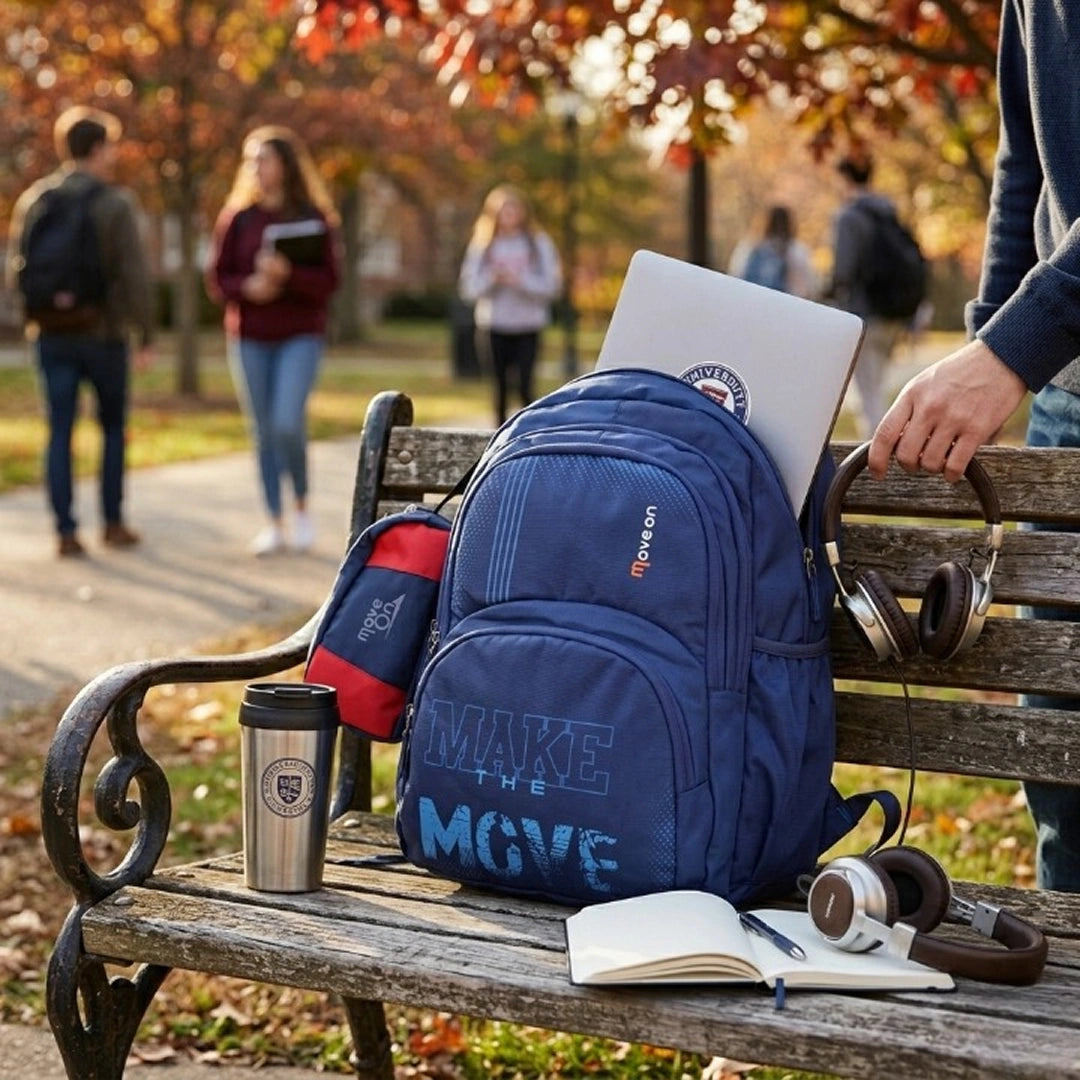 Comando School Bag -Navy