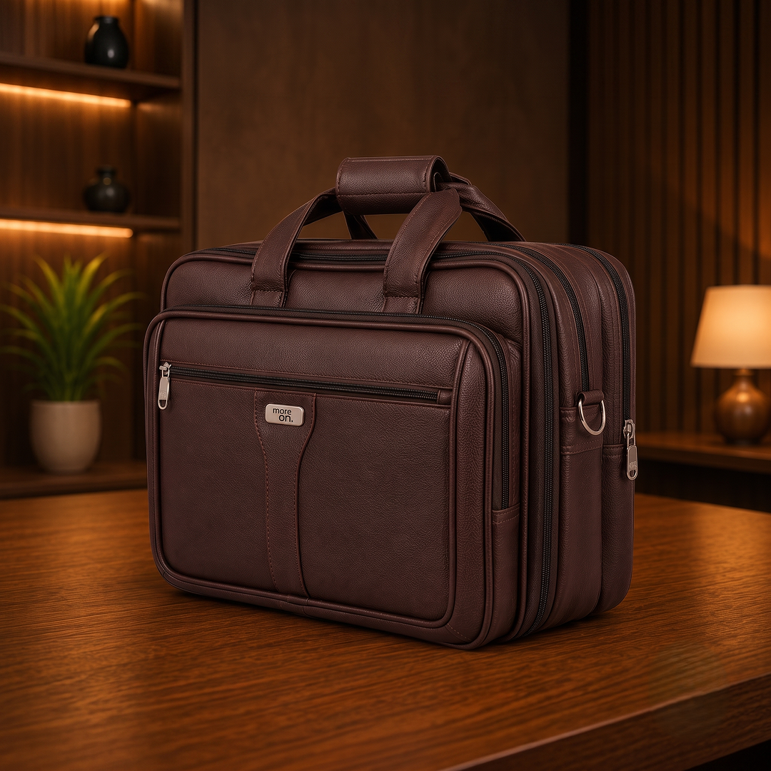 Kremlin Executive Laptop Bag -Brown