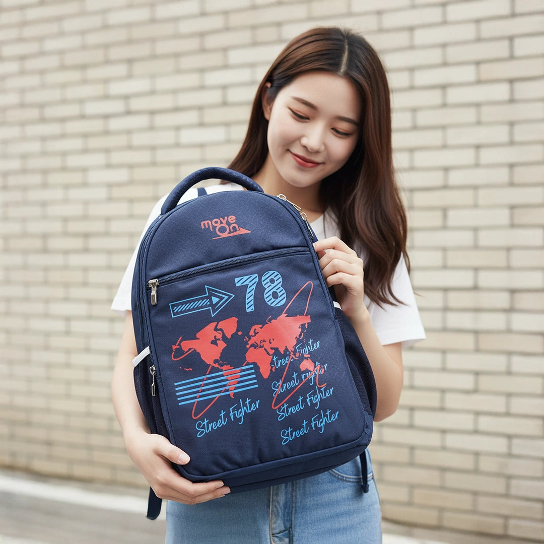 PocaTello Laptop Backpack – Durable & Light Weight -Navy