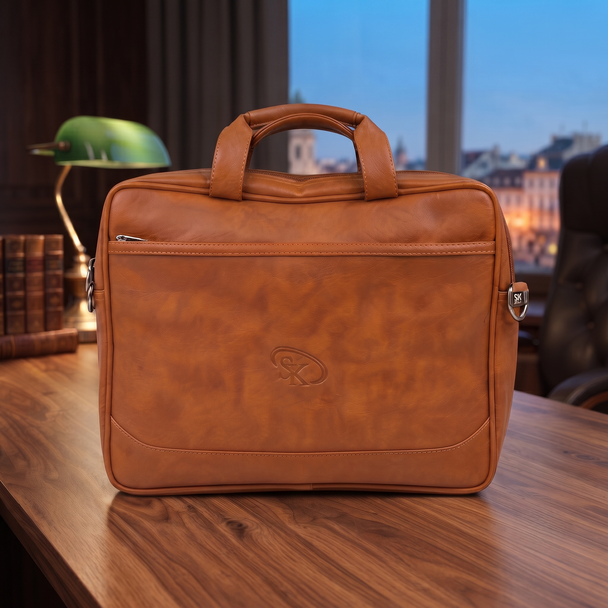 Hagia Office Bag -TAN