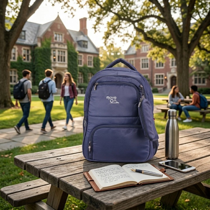 Albany Laptop Backpack for Men & Women – Durable Office, Travel & College Bag -Navy