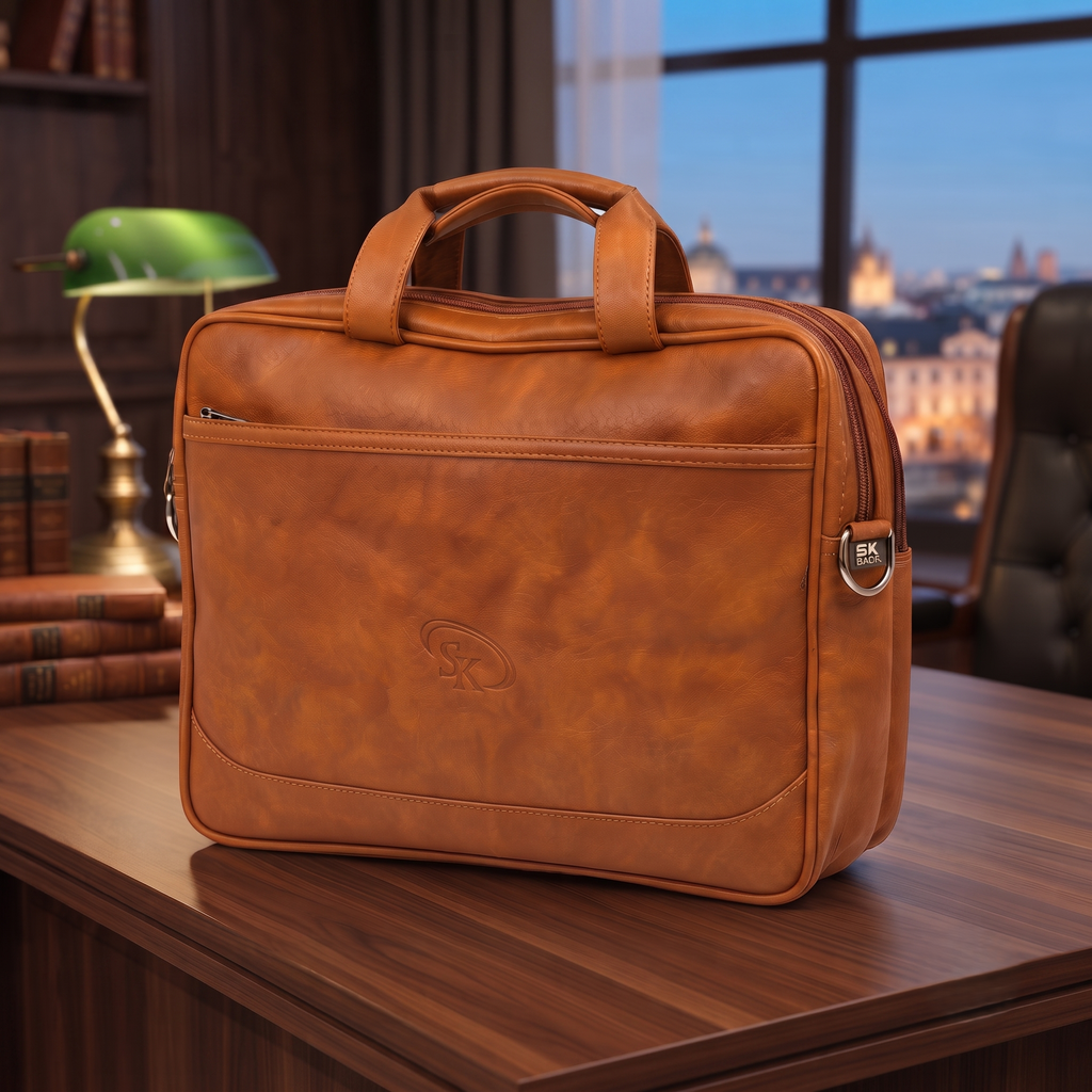 Hagia Office Bag -TAN