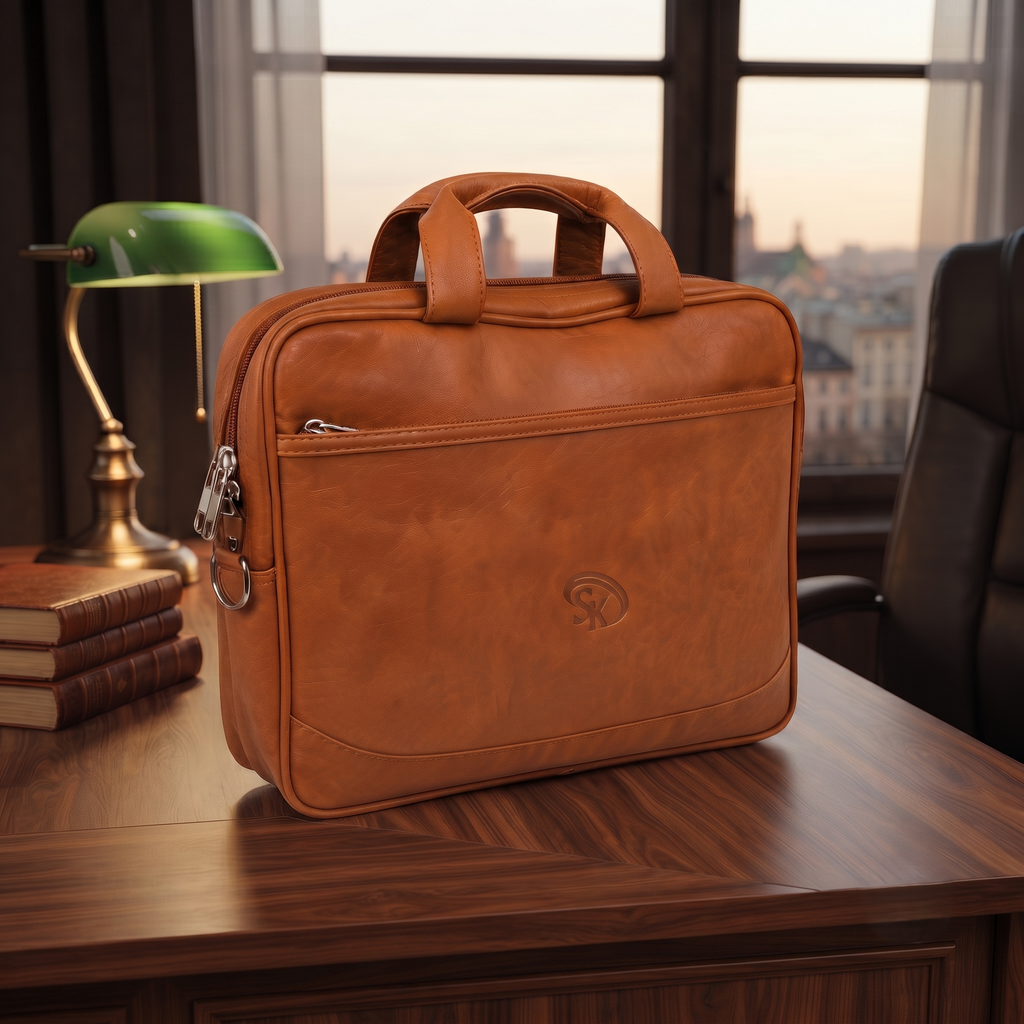 Hagia Office Bag -TAN
