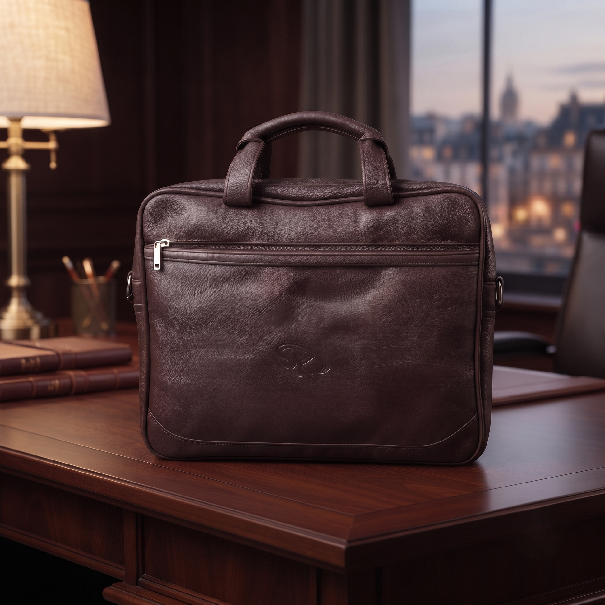 Hagia Office Bag -Brown