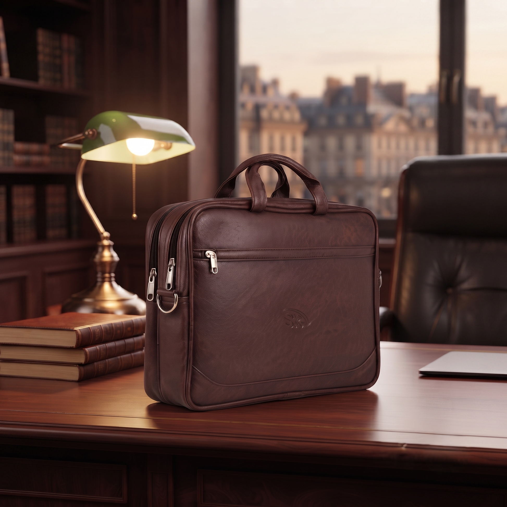 Hagia Office Bag -Brown