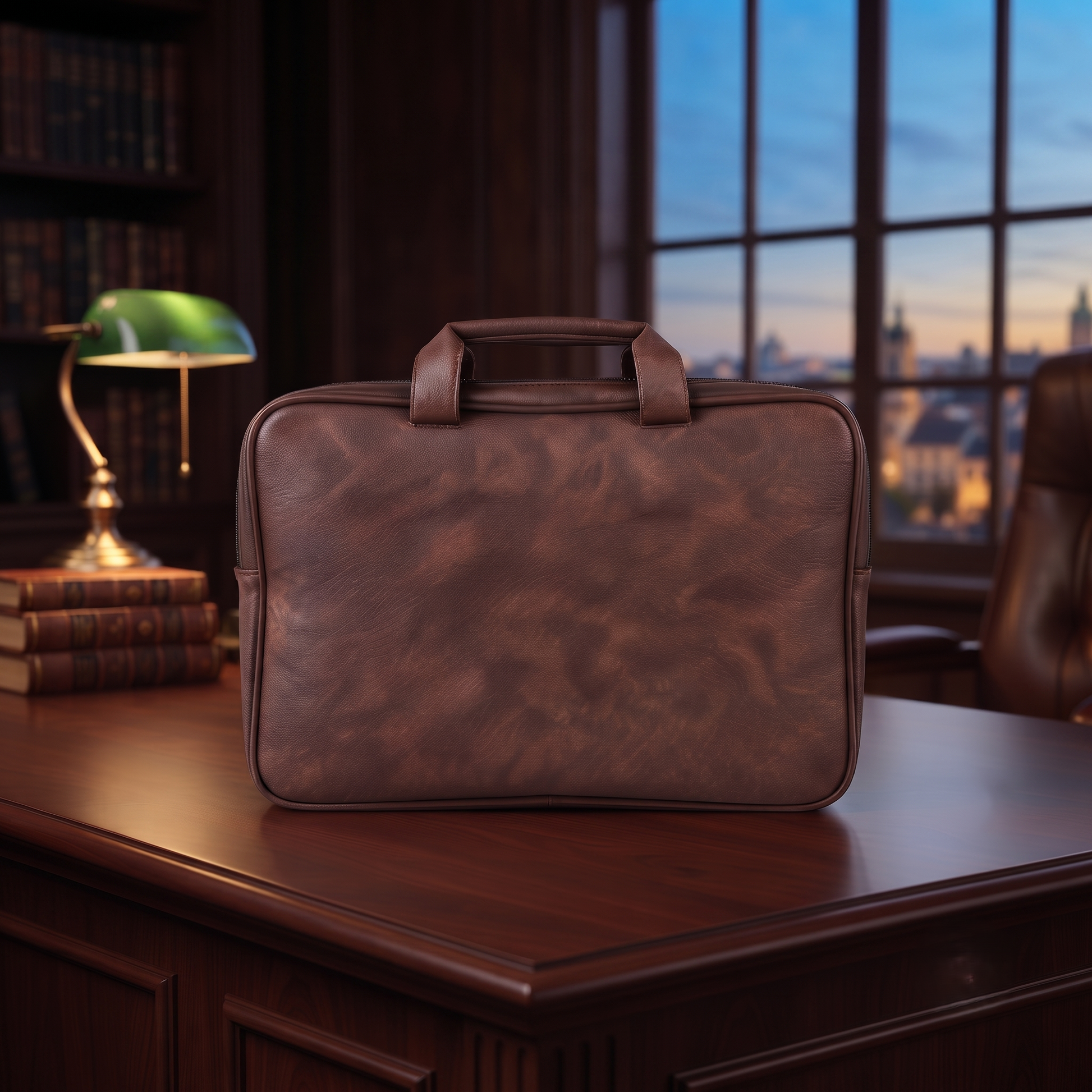 Hagia Office Bag -Brown