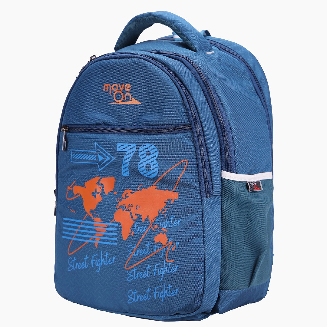 PocaTello laptop Backpack -BLUE