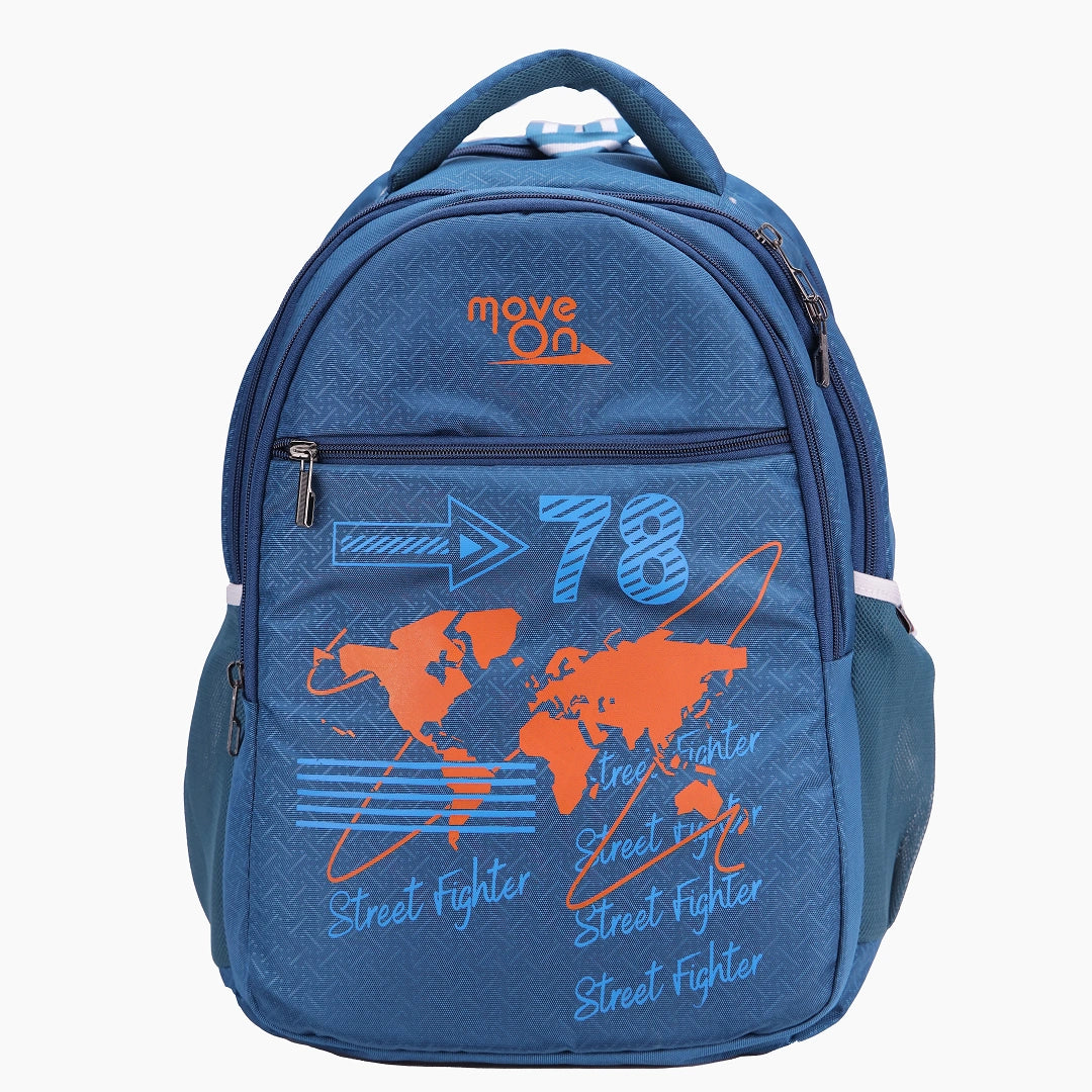 PocaTello laptop Backpack -BLUE