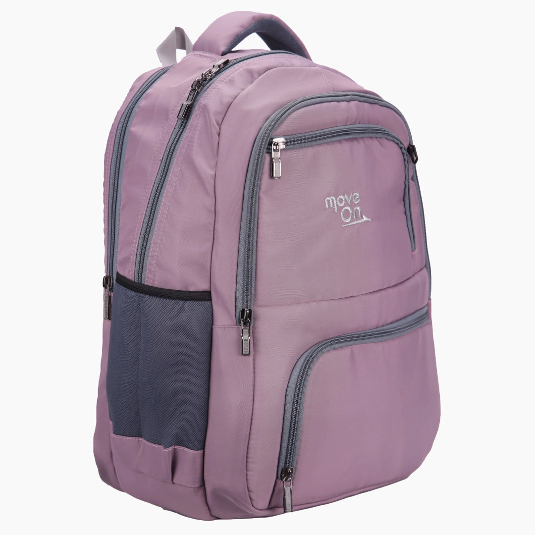 Albany Laptop Backpack for Men & Women – Durable Office, Travel & College Bag -lite purple